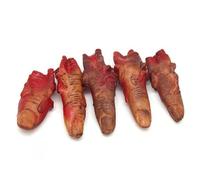 Accesorios De Sangre para Halloween Dedos Cortados para Halloween Accesorios De Terror Partes del Cuerpo para Decoraciones De Halloween, Vampiros, Zombis Y Casas Encantadas. Se Suministran 5 Unidades