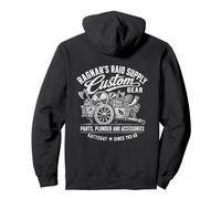 Accesorios de saqueo de Piezas de Engranajes Personalizados de Ragnar Sudadera con Capucha
