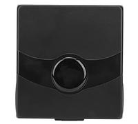 Accesorios de Saxofón de ABS Negro Case de Caña de Saxo con Cuerda No Deslizante, Caja de Almacenamiento a Prueba de Agua para Cañas de 8 Piezas, Portátiles y Duradero, a Prueba