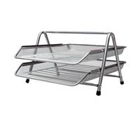 Accesorios de Sobremesa marca Plus Office modelo BANDEJA SOBREM.PLUS METAL DOBLE PLATA