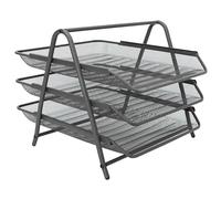 Accesorios de Sobremesa marca Plus Office modelo BANDEJA SOBREM.PLUS METAL TRIPLE GRAF