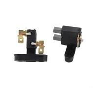 Accesorios de soporte de cepillo de carbono para generador 23KW 58KW, pieza de repuesto para motores eléctricos modelo 168F/188F, adecuado para generadores de 2KW 3KW 5KW 8KW (2pcs 2-3kw)