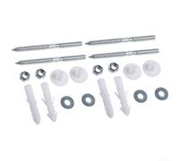 Accesorios de soporte de fregadero montados en la pared hechos de material de acero inoxidable de alta calidad (juego de 4)
