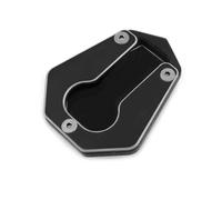Accesorios de Soporte Extensor Pata Cabra Motocicleta Almohadilla Soporte Lateral para Benelli TRK502X 752S BN600 BJ600 502C(Nero)