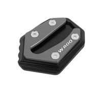 Accesorios de Soporte Extensor Pata Cabra Motocicleta Almohadilla Soporte Lateral para Kawasaki W800 W650 W400 W 800 650 400 2019-2023(Grey)