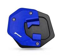 Accesorios de Soporte Extensor Pata Cabra Motocicleta Almohadilla Soporte Lateral para Yamaha Tenere 700 2019 2020 2021 2022 2023 2024 2025(BLU)
