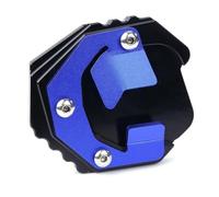 Accesorios de Soporte Motocicleta CNC De Aluminio para Yamaha Tenere 700 XT700Z XTZ700 2019-2023 Kickstand Pie Soporte Lateral Extensión Pad Placa Ampliar(BLU)