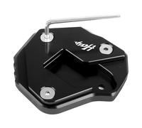Accesorios de Soporte para Suzuki para Hayabusa GSX1300R GSX-R 1300 GSXR 2007-2021 Motocicleta CNC Kickstand Pie Soporte Lateral Extensión Pad Placa De Ampliar(Nero)