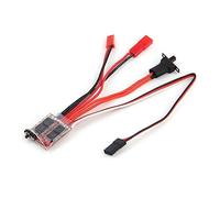 Accesorios de tanque de barco ESCElectric RCCar cepillado bidireccional con cepillo de freno, control de velocidad eléctrico, controlador de motor de control de velocidad bidireccional, accesorios de