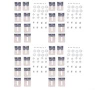 Accesorios de tornillo de tubo de parrilla de acero inoxidable, juego de 40 piezas para parrillas de barbacoa, compatible con los modelos 42203/42204/42205, mantenimiento de cocción al aire libre a