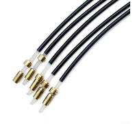 Accesorios de tripas de cola de violín, 5 piezas de cuerdas de extremo de nailon para ajuste de alambre de cordal para violín para tamaños 3/4 4/4 1/2 1/4 1/8 (1/21/4)