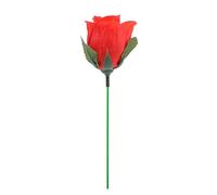 Accesorios de truco de fuego con bloque de cera para propuestas de boda en escenario, espectáculos de fiesta, mago, mentalismo, transformación de flores, KYm316 (rojo sandía, 28 cm)