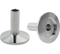 Accesorios de tubería, 1 pieza de tubo de 10-12,7 mm de diámetro exterior a casquillo de soldadura al vacío KF16-KF50 SUS304 de acero inoxidable(KF16-1/4(6.35) mm)