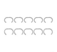 Accesorios de tubería corrugado de acero inoxidable 304 para aplicaciones solares, Conexión de tubería DN20 para anillo, Sujetador de tubería del panel solar, Circlip de segmento para tubo corrugado