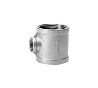 Accesorios de tubería de calefacción de agua, junta de rosca interna reductora de alambre interior en T reductora de acero inoxidable 304(G3*G1-1/2)