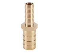 Accesorios de tubería de latón con espiga 3/4/5/6/8/10/12/13/14/16/19/25/32mm espiga for manguera OD latón recto 2 vías conector reductor de púas acoplador(19-16mm)