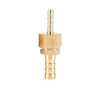 Accesorios de tubería de latón con espiga Reductor de manguera con conector de lengüeta de latón, Conector de enchufe reductor de cola de 4-6mm