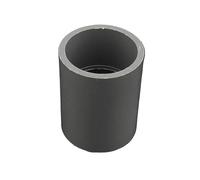 Accesorios de tubería de PVC, 5 unids/lote 20mm ~ 50mm juntas directas de PVC conectores agua for jardín tanque for acuario accesorios for fuente riego conductos tubería(Gray Direct,50mm)