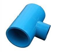 Accesorios de tubería de PVC, Juntas en T reductoras de PVC, conectores tuberías agua for riego jardín, accesorios for tanques acuario, conductos herramientas DIY for baño, 1 ud(Blue,160 90mm)