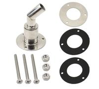 Accesorios de Tubo de Escape, Escapedel Calentador Diésel 24 mm de Acero Inoxidable 316 para Calentador Diésel Tubo de Escape de Estacionamiento para Coche Barco, Codo