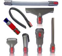 Accesorios de vacío para Dyson V11 V10 V8 V7 Plus manguera de extensión flexible y secadora herramienta de limpieza de aspiradora Accesorios Kit de limpieza del hogar cepillo de polvo