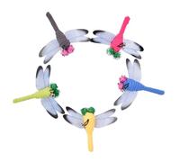 Accesorios de varita para gatos, accesorios de varita mágica, accesorio de varita mágica, accesorio de repuesto para varita de gato, accesorio de juguete, libélula, intercambiable