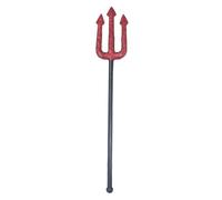 Accesorios de vestuario Teufel Teufel-Pitch Fork | Accesorios de horquilla de Halloween-Teufel-Pitch con un diseño realista de Triple-Zack | Apuntos de ejecución de demonio y etapa para niños, adultos