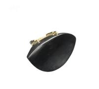 accesorios de violín para principiantes 1 Uds. Reposapiés para violín abrazadera instalada soporte para barbilla con tornillo de soporte plateado/dorado Instrumento de violín para principiantes(Ebony