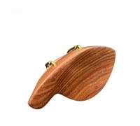 accesorios de violín para principiantes 1 Uds. Reposapiés para violín abrazadera instalada soporte para barbilla con tornillo de soporte plateado/dorado Instrumento de violín para principiantes(Rosewo