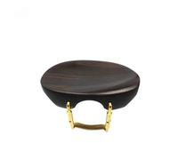accesorios de violín para principiantes 1 Uds. Reposapiés para violín abrazadera instalada soporte para barbilla con tornillo de soporte plateado/dorado Instrumento de violín para principiantes(Natura