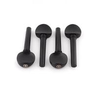 accesorios de violín para principiantes 4 clavijas de perilla de afinación de violín de ébano y palisandro 4/4 de tamaño completo accesorios de piezas de violín Instrumento de violín para principiante