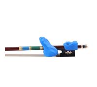 accesorios de violín para principiantes Arco de violín de goma corrección de postura agarre de postura órtesis Corrector de arco accesorio de violinista Instrumento de violín para principiantes(Blue)