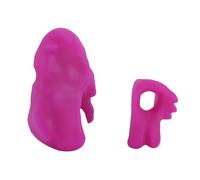 accesorios de violín para principiantes Arco de violín de goma corrección de postura agarre de postura órtesis Corrector de arco accesorio de violinista Instrumento de violín para principiantes(Purple