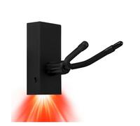 accesorios de violín para principiantes Colgador de violín con pantalla LED luz ambiental soporte para violín gancho de arco único diseño adecuado Instrumento de violín para principiantes(Red)