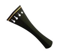 Accesorios de violín para principiantes Cordal De Violín 4/4, Accesorio De Línea De Traste Dorado De Madera De Ébano Estilo Colina Con Pico