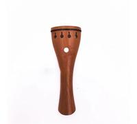accesorios de violín para principiantes Cordales de violín 4/4 pieza de cola de violín con incrustaciones talladas cordal de azufaifo de palisandro de ébano Instrumento de violín para principiantes(Ro