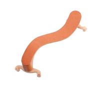 accesorios de violín para principiantes Hombrera de violín de arce clásico 4/4 3/4 hombrera de madera maciza de arco grande para violín Instrumento de violín para principiantes
