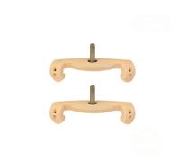 accesorios de violín para principiantes Reposabrazos para violín repuesto de garras de goma ajustables para reparar viejos 4/4-1/8, 2 uds Instrumento de violín para principiantes(Beige 4-4 3-4)