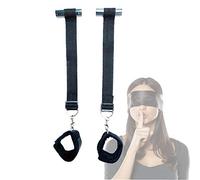 Accesorios de yoga en la puerta, esposas para el mejor traje de entrenamiento para la esposa, colgadas en la puerta, columpio de yoga