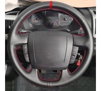 Accesorios Decorativos Para Interiores De Automóviles, Cubierta Trenzada Para Volante Para Fiat Para Ducato 2006-2019(Beige Threa)