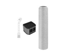 Accesorios del kit de reemplazo del filtro del cepillo del rodillo principal, compatibles con Xiaomi, piezas de robot aspiradora en seco y húmedo Truclean W30 Pro/E303HW(3pcs)