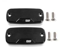 Accesorios depósitos para Honda CB 650F CB650F 2016 2017 2018 Accesorios para Motocicleta, Cilindro De Embrague Freno Delantero Tapa Depósito Líquido(Pair of Black)