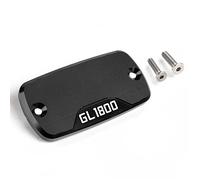 Accesorios depósitos para Honda GL 1800 GL1800 2003-2014, Accesorios para Motocicleta, Cilindro Maestro De Freno Delantero Aluminio CNC, Cubierta Depósito Líquido, Tapa Aceite(Pair of Black)