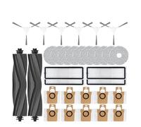 Accesorios Dreame L10s Ultra / S10 Pro compatibles con XIMI Mijia Omni 1S B101CN Robot X10+ Robot Aspirador Cepillo Lateral Principal Filtro Piezas de fregona(Brown)