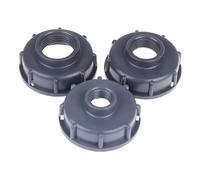 Accesorios duraderos for Tanque IBC, Tapa de Rosca Gruesa S60X6, Rosca Hembra de 60 mm a Conector Adaptador de 1/2", 3/4" y 1"(1/2'')
