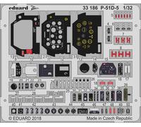 Accesorios Eduard 33186 - 1:32 P-51D-5 Para Revell - Juego De Piezas - Nuevo