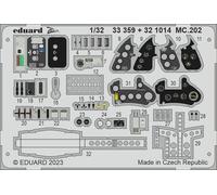 Accesorios Eduard 33359 - 1:32 MC.202 1/32 Italeri - Nuevo