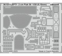 Accesorios Eduard 36531 - 1:35 2 Cm Flak 38 ICM - Nuevo