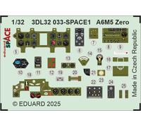 Accesorios Eduard 3DL32033 - 1:32 A6M5 ZERO ESPACIO TAMIYA - Nuevo