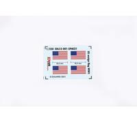 Accesorios Eduard 3DL53001 - Bandera Ensign De EE. UU. 1:350 WWII - Nuevo